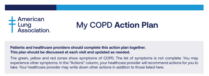 COPD action